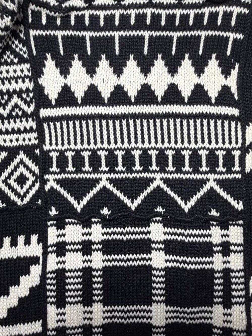 LAUREN RALPH LAUREN Southwestern Patchwork Sweater Vest - Picture 6 of 8